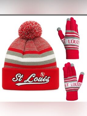 St. Louis Beanie Glove set